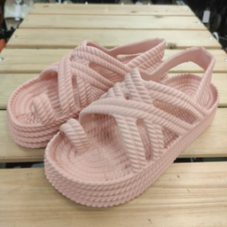 دمپایی دخترانه زیتون مدل ساحلی رنگ صورتی