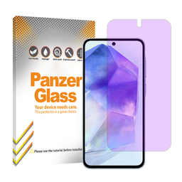 محافظ صفحه نمایش ضداشعه بنفش پنزر گلس مدل Resistant مناسب گوشی موبایل سامسونگ Galaxy A55
