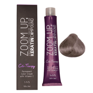 رنگ مو زوم آپ کد 8.1 شماره C7 رنگ بلوند دودی روشن حجم 100 میلی لیتر