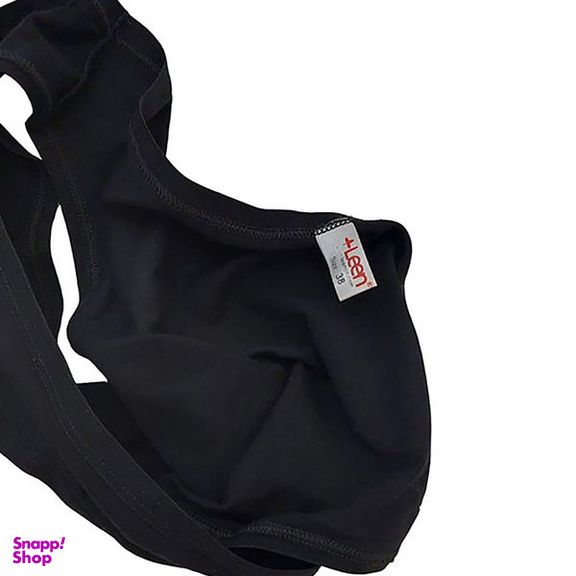 شورت زنانه لین مدل اسلیپ کد 4681-419 رنگ مشکی