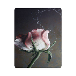 ماوس پد اطلس آبی طرح گل مدل T1114