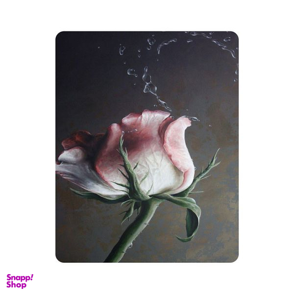 ماوس پد اطلس آبی طرح گل مدل T1114