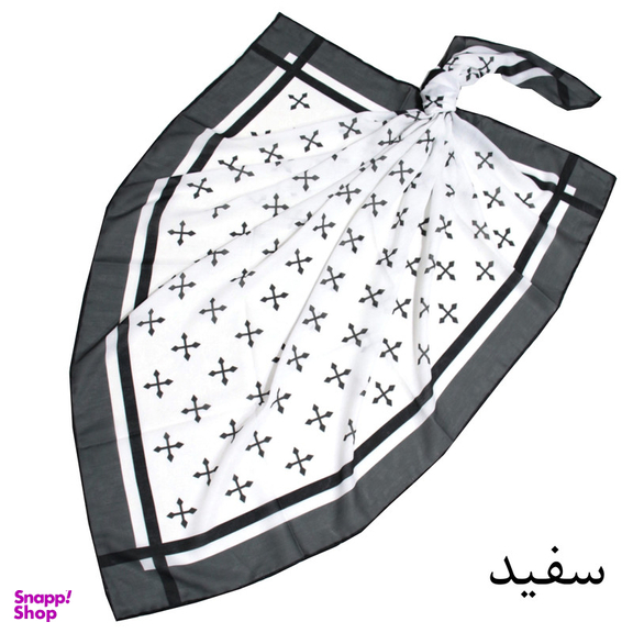 روسری زنانه آنالیا مدل نخی مزونی کلاسیک کد a-7097
