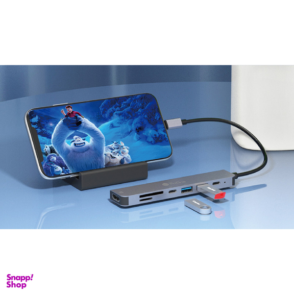 هاب 7 پورت USB-C پرووان مدل PHU565