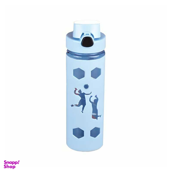 قمقمه دوچرخه مدل کاوردار طرح بسکتبال گنجایش 0.5 لیتر