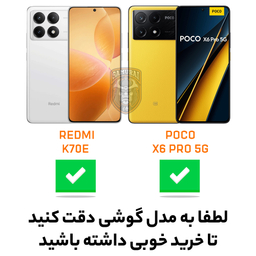 کاور گوشی موبایل سامورایی مدل AIRBAG مناسب برای شیائومی Poco X6 Pro 5G / Redmi K70E