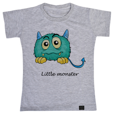 تیشرت پسرانه 27 طرح LITTLE MONSTER کد V05