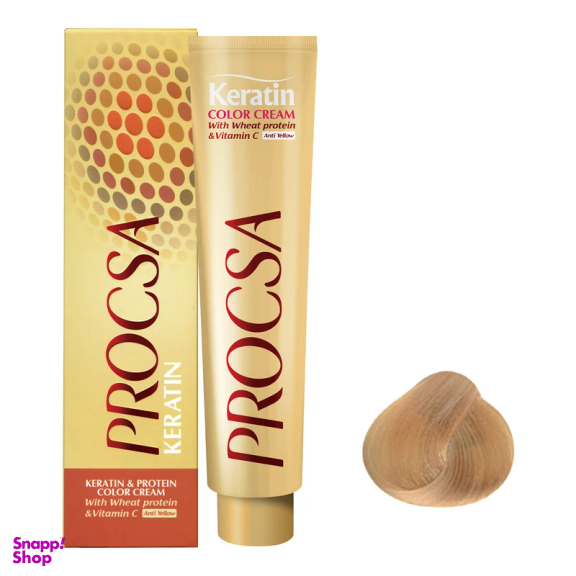 رنگ مو پروکسا شماره 9.03 رنگ بلوند طبیعی طلایی خیلی روشن حجم 100 میلی لیتر