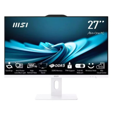 کامپیوتر 27 اینچ All in One ام اس آی مدل PRO AP272P 14M - Core i5 14400 16GB 512GB