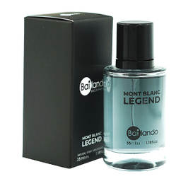 عطر جیبی مردانه بایلندو مدل  MONT BLANC LEGEND حجم 35 میلی‌لیتر