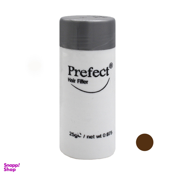 پودر پرپشت کننده مو پرفکت کد 03 وزن 25 گرم رنگ قهوه ای تیره