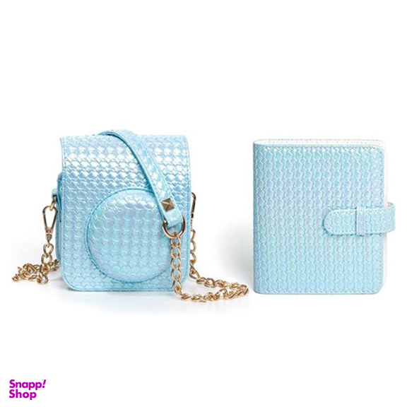 کیف و آلبوم چرمی دوربین فوجی فیلم کد 2221 Instax Mini 12 Bag + Album