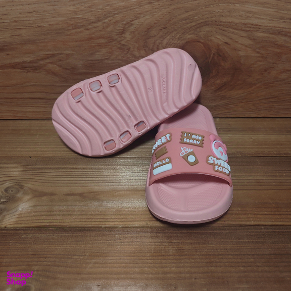 دمپایی بچگانه زیتون مدل سوییت رنگ صورتی