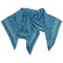 روسری زنانه مدل گل دار کد 22