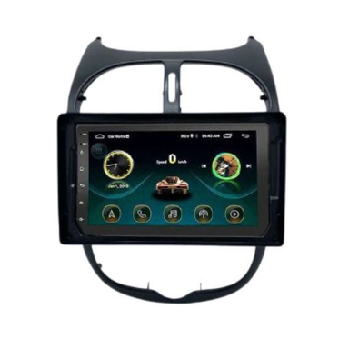 مانیتور اندروید خودرو کد 0005 مناسب پژو 206