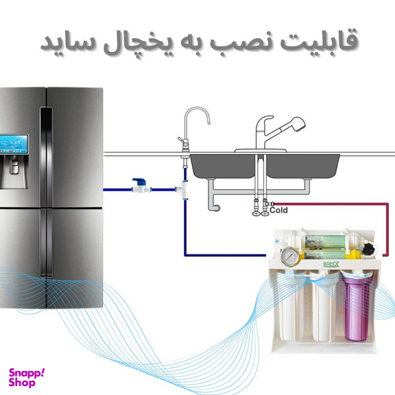 دستگاه تصفیه کننده آب بلوط مدل RO 3200 SOFT