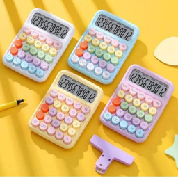 ماشین حساب مدل مینیمال طرح رنگی رنگی کد 340