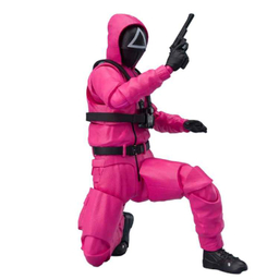 اکشن فیگور بندای مدل اسکوید گیم طرح Squid Game Mask Soldier