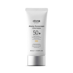 کرم ضد آفتاب اتمی مدل Sunscreen SPF50+ رنگ بژ طبیعی حجم 60 میلی‌ لیتر