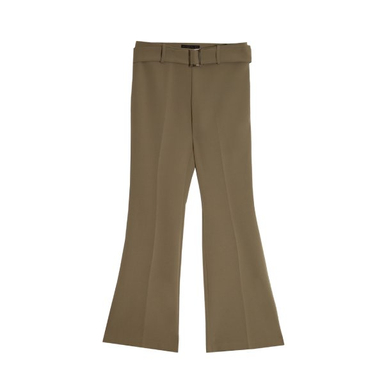 شلوار زنانه برنس مدل کامیلا رنگ سبز سدری