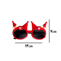 عینک آفتابی دخترانه طرح کرومی کد RED.2