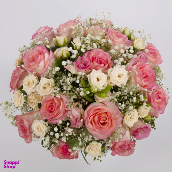 باکس گل رز و عروس گل باختر کد 1010
