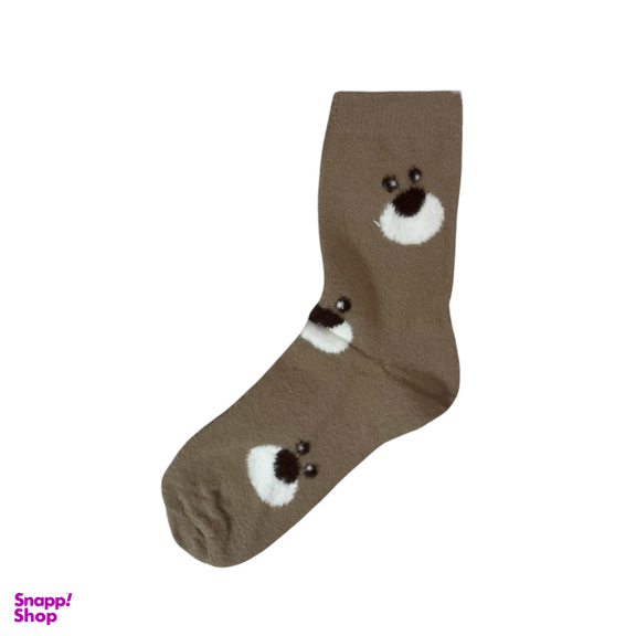 جوراب زنانه کوکو اند هانا طرح خرس کد Co-3