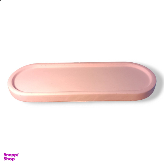 سینی سرو بتنی مدل بیضی کد AH-102