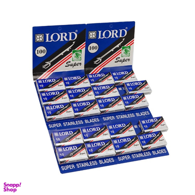 تیغ ورقی لرد مدل سوپر بسته 20 عددی