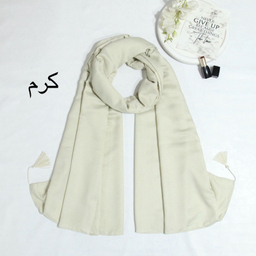 شال زنانه آنالیا مدل نخی دور دوخت منگوله دار کد 9613