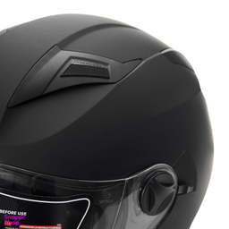 کلاه کاسکت بلوتوث دار فلش مدل 868 Matt Black