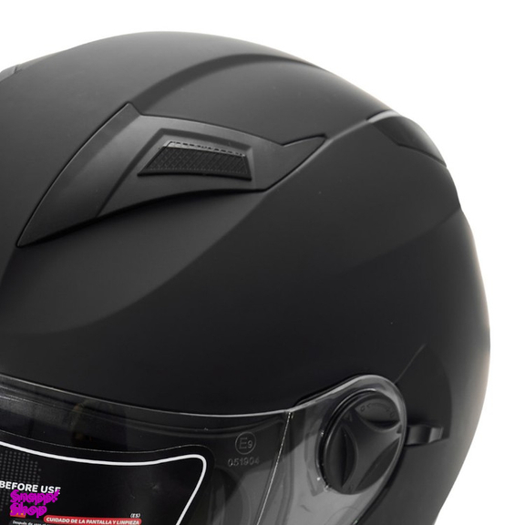 کلاه کاسکت بلوتوث دار فلش مدل 868 Matt Black