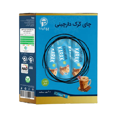 چای کرک دارچینی پپتینا بسته 10 عددی