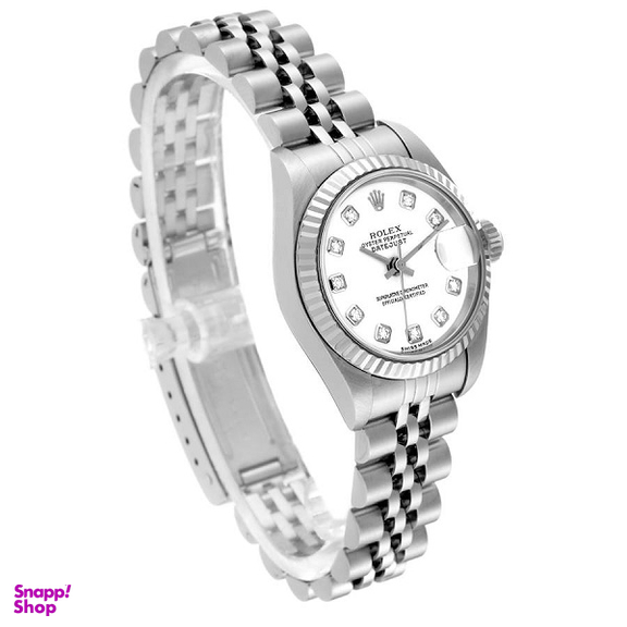 ساعت عقربه ای زنانه طرح رولکس مدل Datejust کد 000013