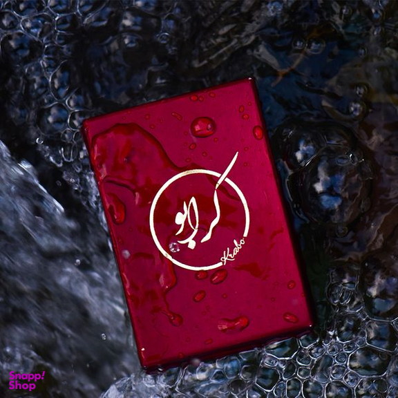 دستبند طلا 18 عیار دخترانه کرابو طرح لنگر مدل Krd1560