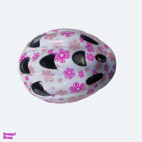 کلاه ایمنی دوچرخه اورلورد طرح گل بنفشه کد 03