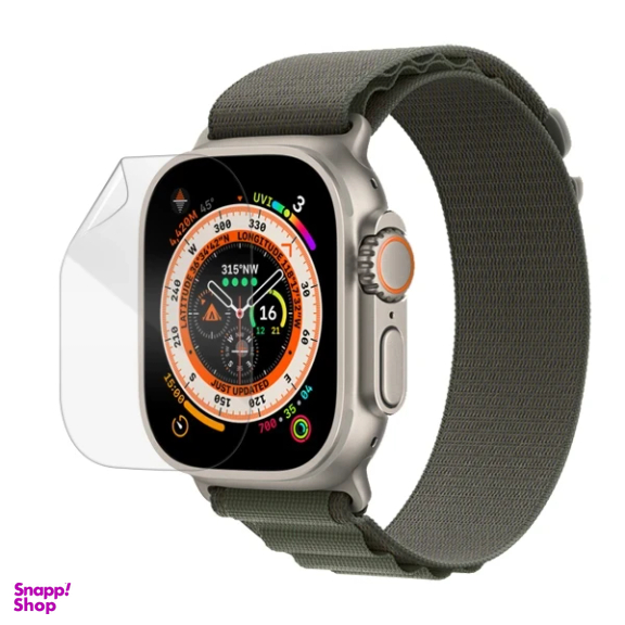 محافظ صفحه نمایش ساعت هوشمند آهااستایل مدل WG49 مناسب اپل واچ سایز 44 میلی متر بسته دو عددی