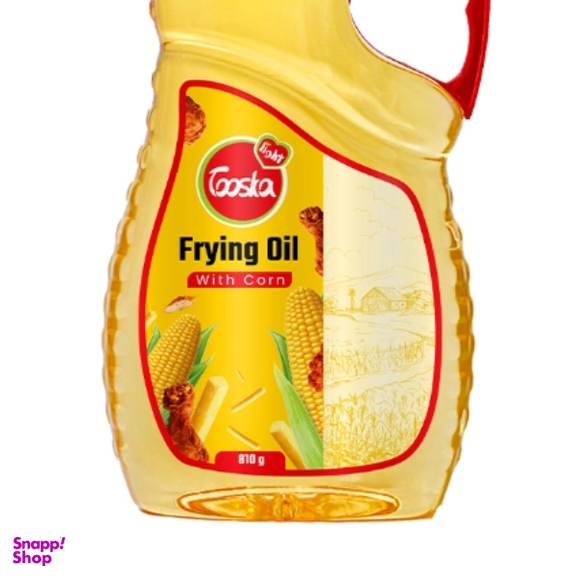 روغن سرخ کردنی حاوی ذرت توسکا لایت وزن 810 گرم
