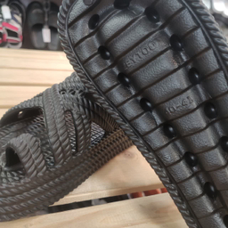 دمپایی دخترانه زیتون مدل ساحلی رنگ مشکی