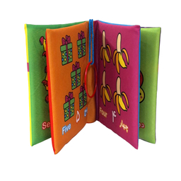 کتاب پارچه ای آموزش اعداد اثر معصومه غفاری انتشارات پاساد