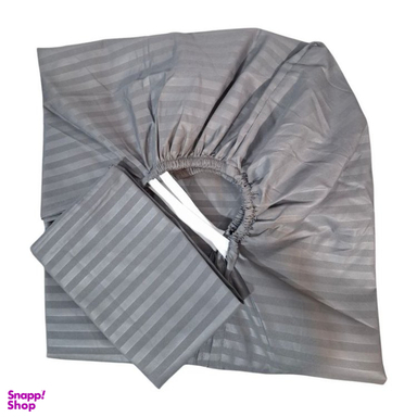 ملحفه هتلی ساده یک نفره عرض 120 کد ML120H