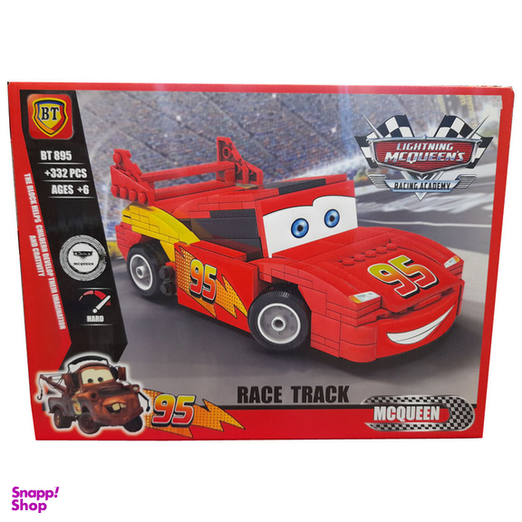 ساختنی بی تی مدل ماشین مکوئین