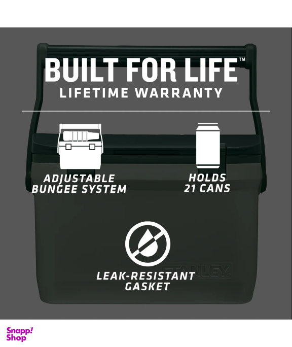 کول باکس استنلی 15.1 لیتری مدل OUTDOOR COOLER