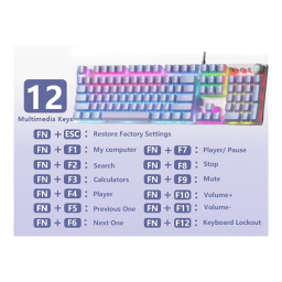 کیبورد باسیم مکانیکال آئولا کد F2088 Pro