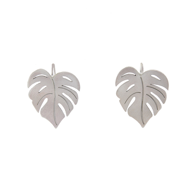 گوشواره زنانه مدل برگ انجیری مونسا 34