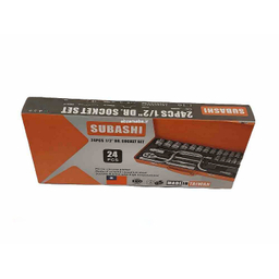 آچار بکس سوباشی مدل AJ-6PAR-1/2INCH مجموعه 24 عددی