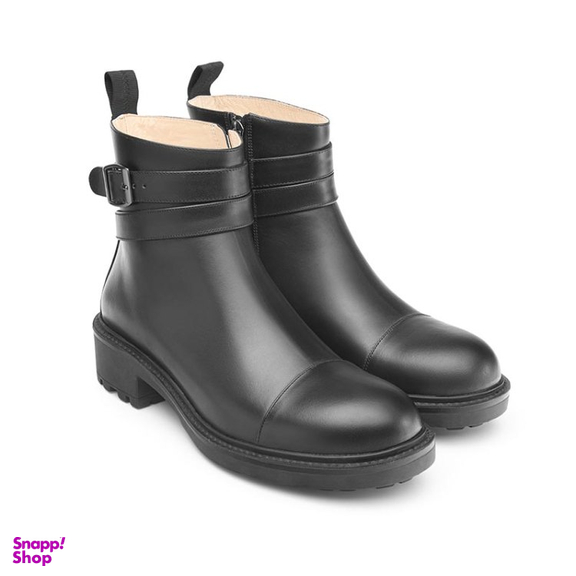 نیم بوت زنانه نوین چرم مدل 6902  WS3656