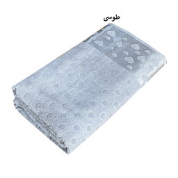 حوله دستی ماندگار مدل قلبی سایز 40×75 سانتی متر