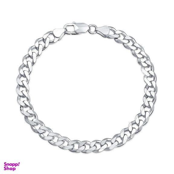 دستبند نقره مردانه گیرا مدل G0193