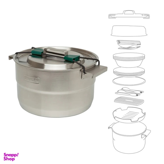 ست قابلمه استنلی (Stanley) مدل Base Camp Cook Set گنجایش 3.5 لیتر